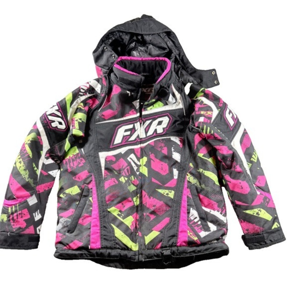 FXR Helix Racing Snowmobile Jacket Youth 12